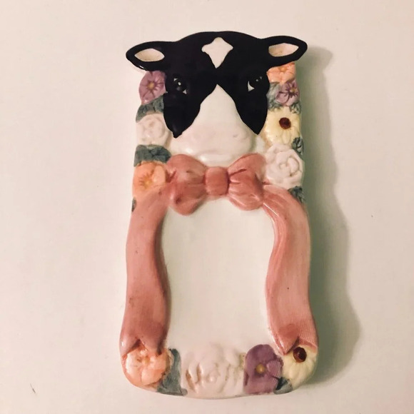 1996  Karen Bell Sweet Bessies Bouquet Cow Flowers Wall Hanging Giftcraft - Picture 11 of 15